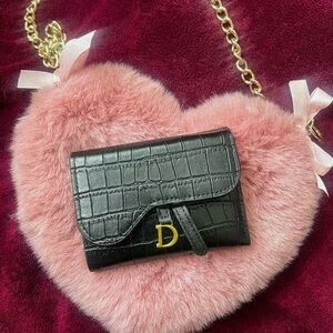 Croc Embossed Wallet